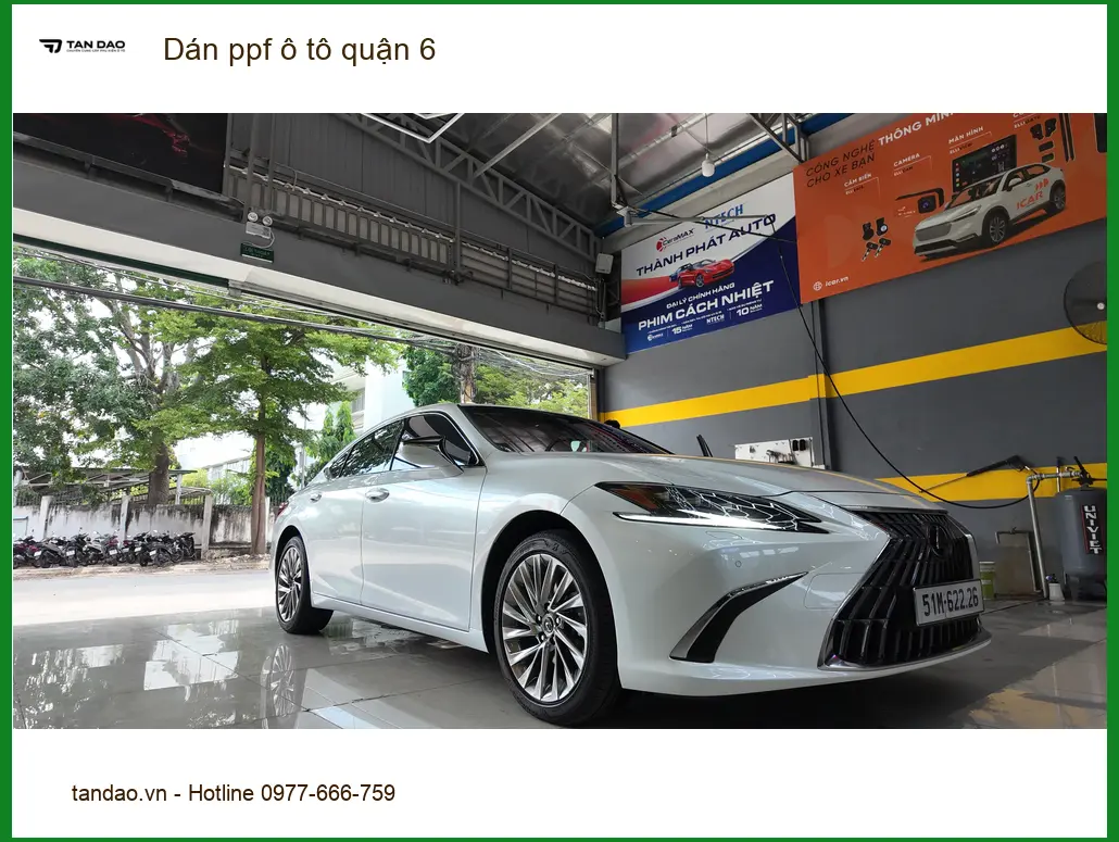 Trung Tâm Dán PPF Ô Tô ppf ô tô quận 6 - Thi Công Chuyên Nghiệp ảnh thực tế 3