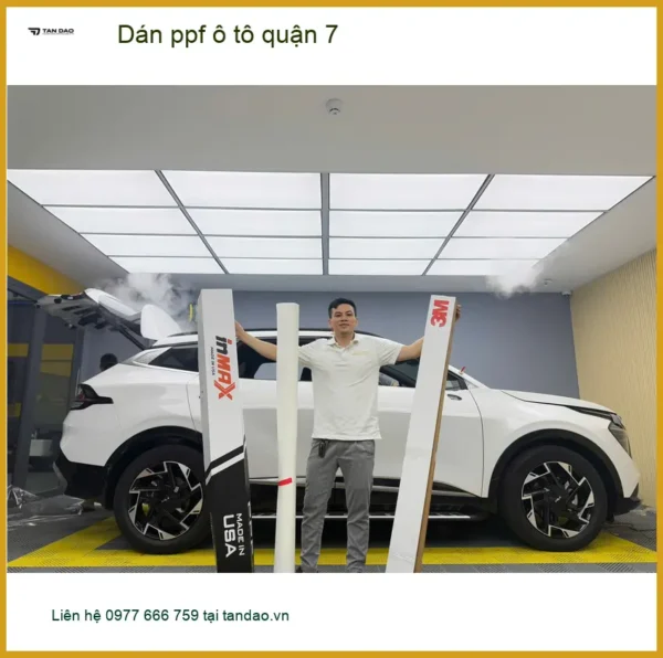 Trung Tâm Thi Công Dán PPF Ô Tô ppf ô tô quận 7 - Lắp Đặt Uy Tín TPHCM