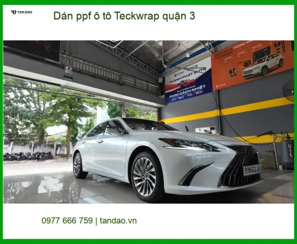 Trung Tâm Dán PPF Ô Tô ppf ô tô Teckwrap quận 3 - Thi Công Chuyên Nghiệp