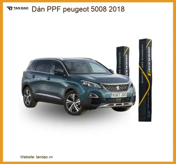 Dán PPF Peugeot 5008 2018 - Nơi Lắp Đặt Uy Tín TPHCM