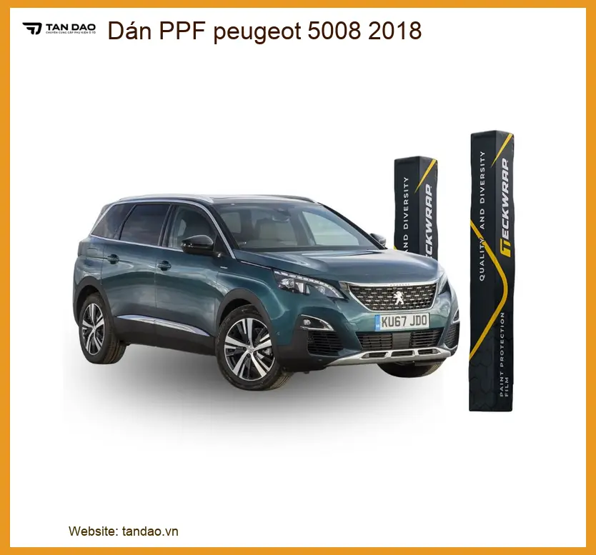 Dán PPF Peugeot 5008 2018 - Nơi Lắp Đặt Uy Tín TPHCM