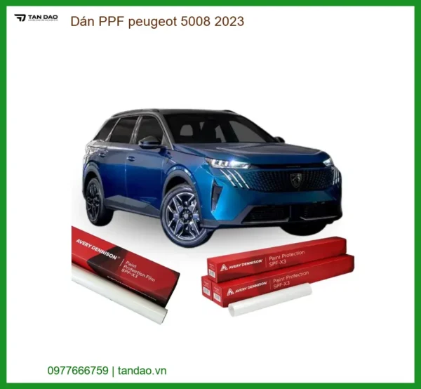 Dán PPF Peugeot 5008 2023 - Đơn Vị Chuyên Nâng Cấp Chính Hãng Tại TPHCM