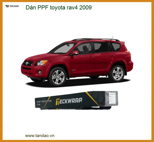 Dán PPF Chống Trầy Xe Toyota Rav4 2009 - Trung Tâm Thi Công Uy Tín TPHCM