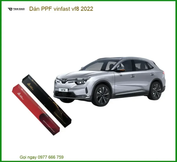 Dán PPF Vinfast VF8 2022 - Trung Tâm Thi Công Uy Tín, Chuyên Nghiệp TPHCM