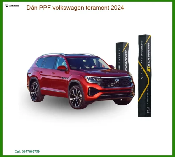 Dán PPF Volkswagen Teramont 2024 - Trung Tâm Thi Công Uy Tín TPHCM
