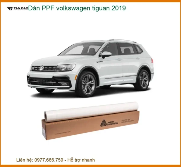 Dán PPF Volkswagen Tiguan 2019 - Địa Chỉ Lắp Đặt Chính Hãng TPHCM