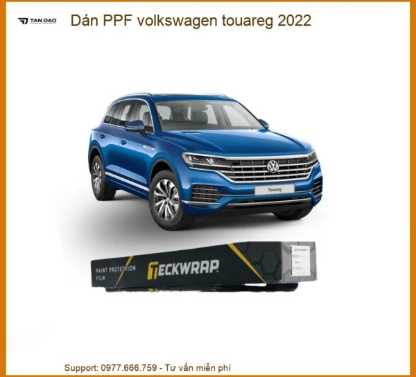 Dán PPF Bảo Vệ Sơn Volkswagen Touareg 2022 - Trung Tâm Thi Công Chính Hãng TPHCM