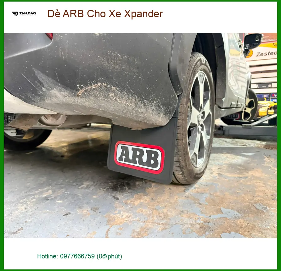 Chú Tấn lắp Dè ARB cho Xpander ở Quận Bình Thạnh sau nhiều lần gầm xe bị trầy xước ảnh thực tế 4