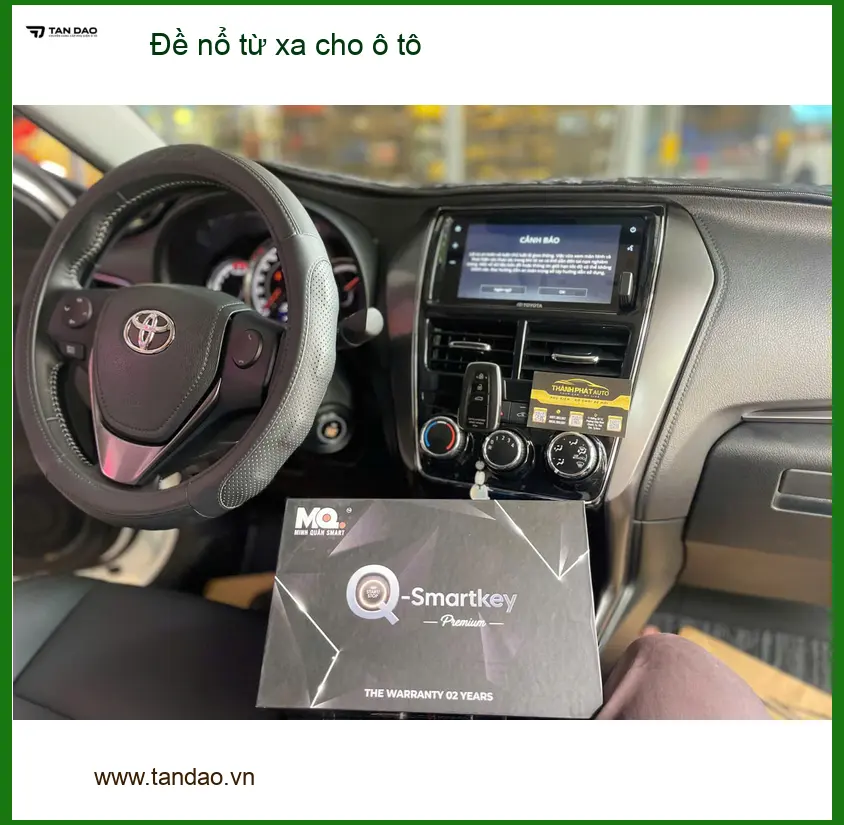 Anh Cường lắp đề nổ từ xa cho Honda CR-V tại Quận 2 để làm mát xe trước khi sử dụng