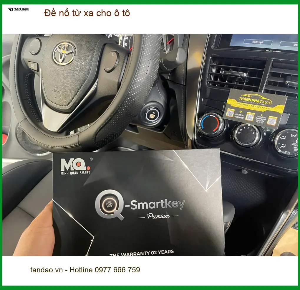 Anh Cường lắp đề nổ từ xa cho Honda CR-V tại Quận 2 để làm mát xe trước khi sử dụng ảnh thực tế 2