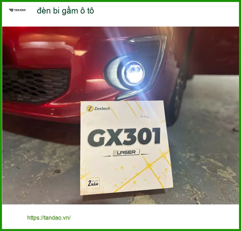 Anh Tấn lắp đèn bi gầm ô tô Hyundai Accent tại Quận 9 cải thiện tầm nhìn ảnh thực tế 3