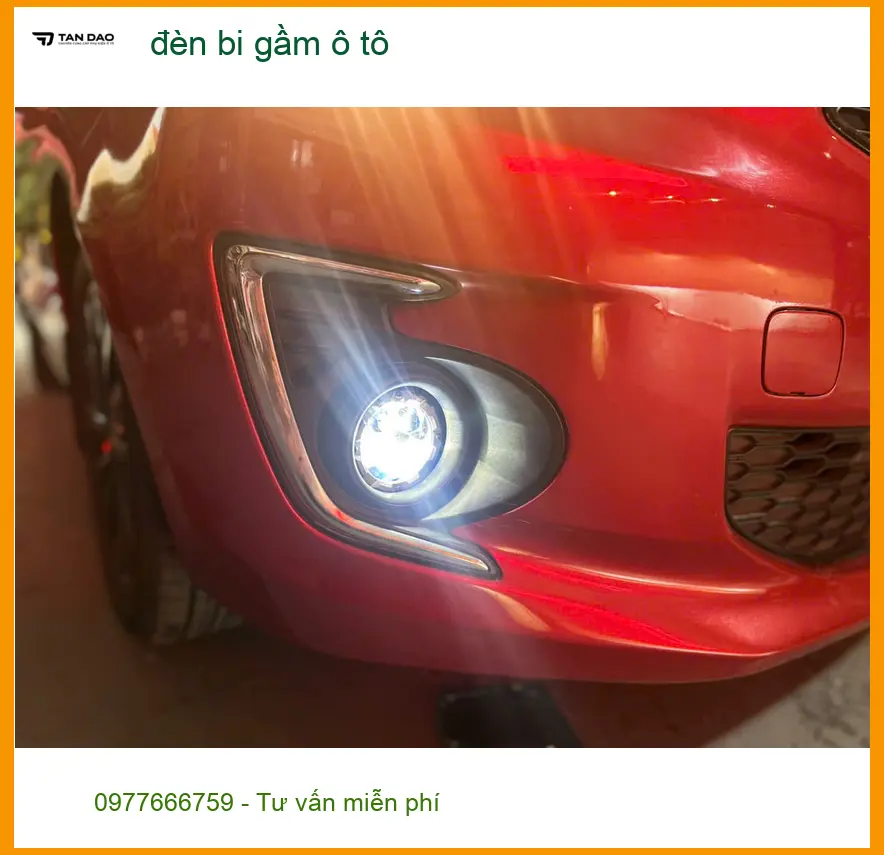Chú Hải lắp đèn bi gầm ô tô Mitsubishi Outlander tại Quận 12 để đảm bảo an toàn ảnh thực tế 4