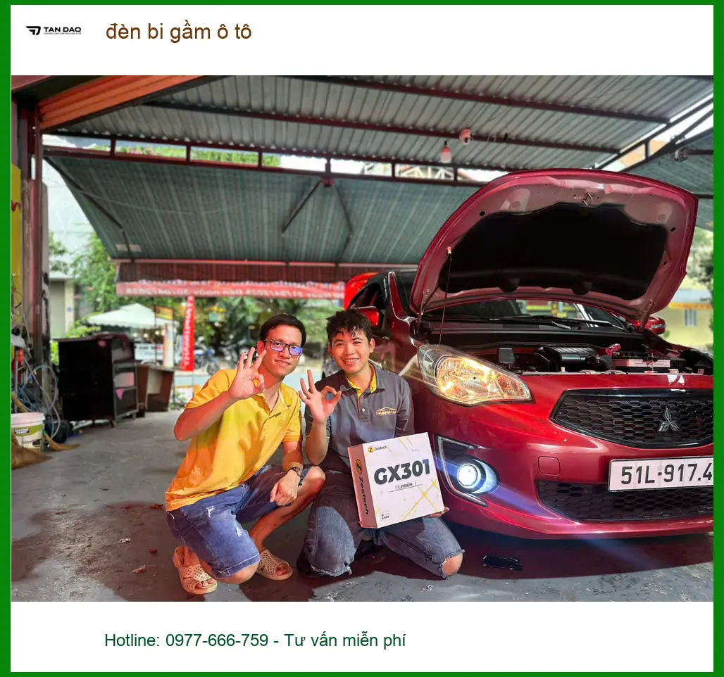 Chú Thành độ đèn bi gầm ô tô cho Hyundai Creta đi đêm an toàn tại Cần Giờ