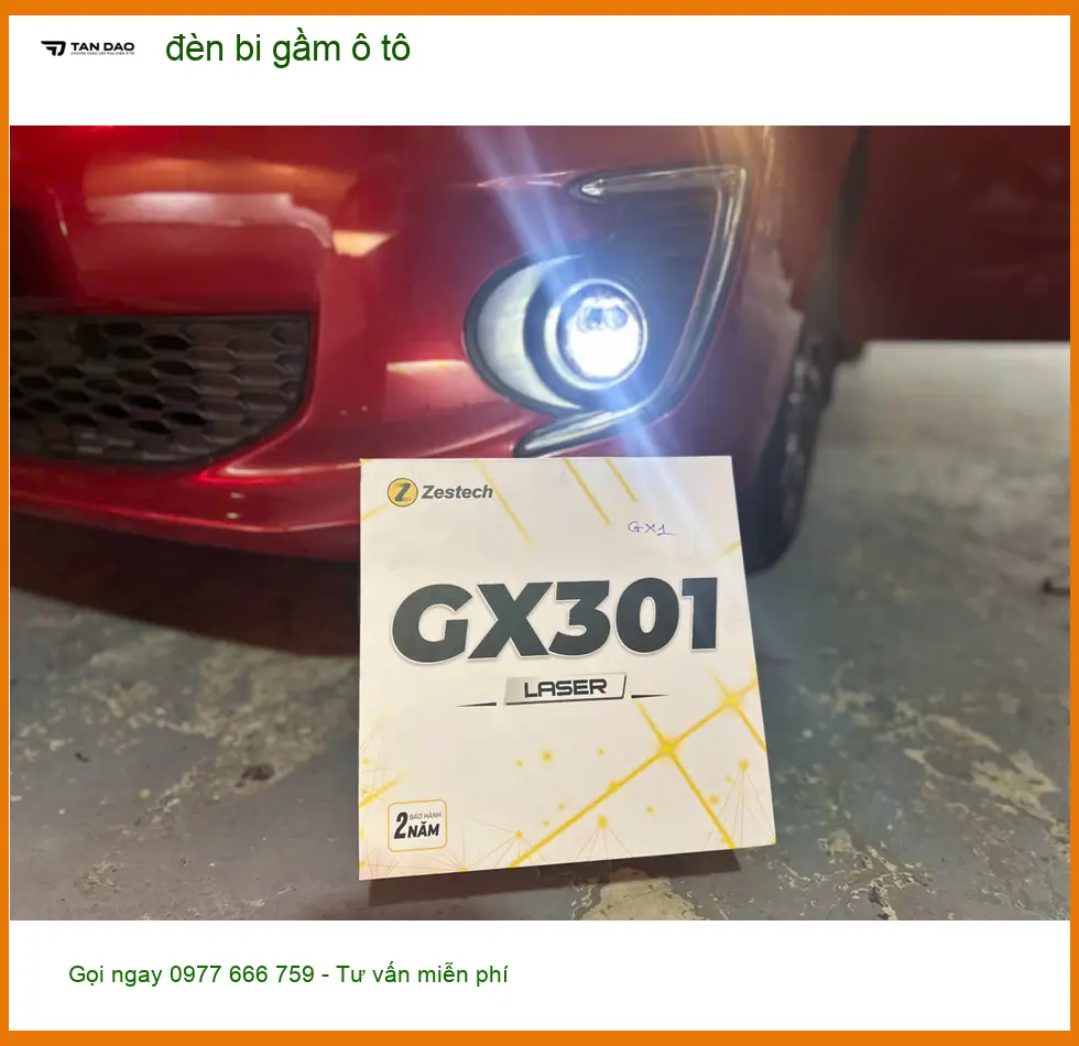 Anh Hưng lắp đèn bi gầm ô tô cho Kia Sorento ở Quận 5 vì đèn zin yếu ảnh thực tế 2