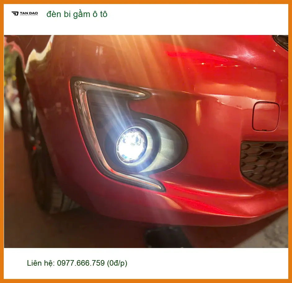 Anh Hưng lắp đèn bi gầm ô tô cho Kia Sorento ở Quận 5 vì đèn zin yếu ảnh thực tế 3