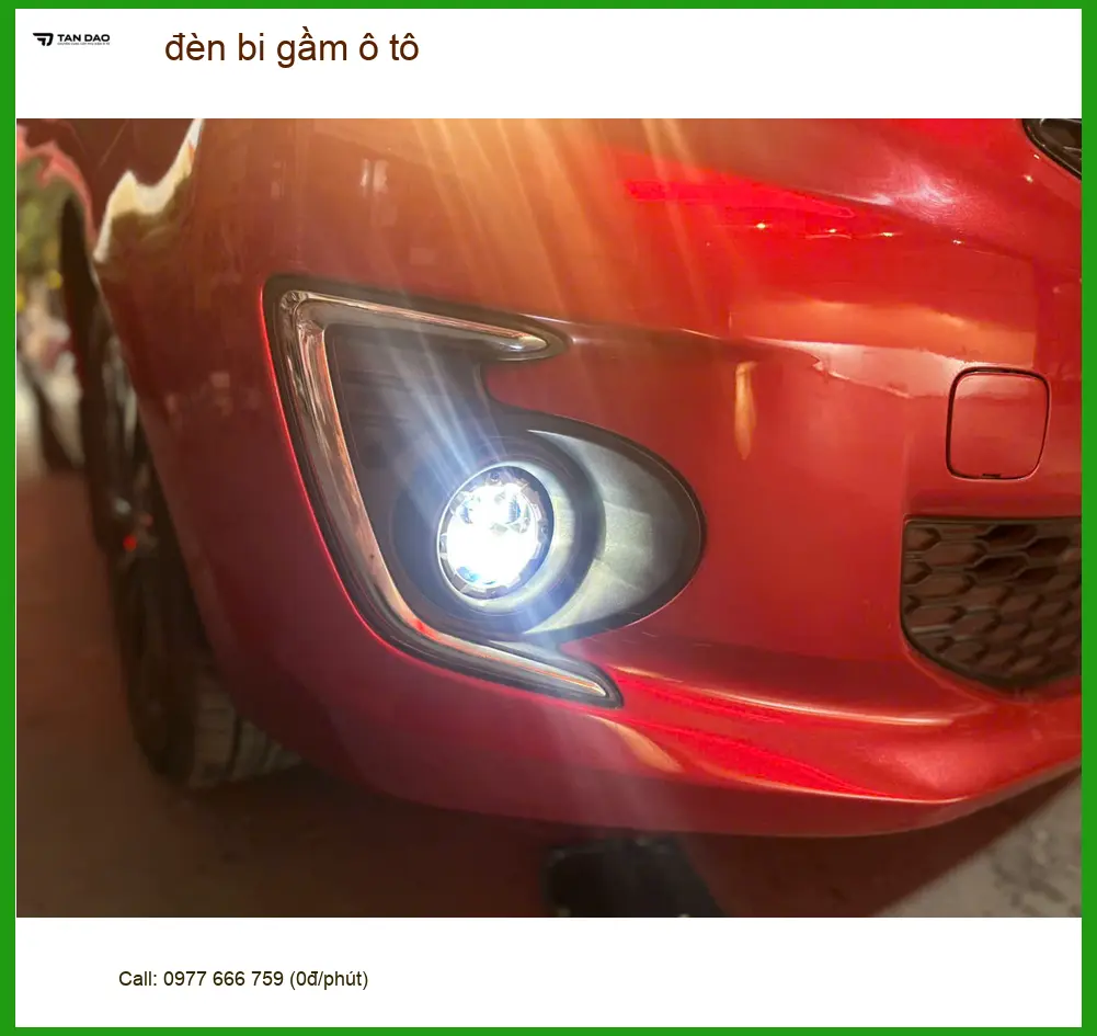 Anh Thành độ đèn bi gầm cho Honda CRV để cải thiện tầm nhìn khi đi đêm tại Củ Chi ảnh thực tế 3