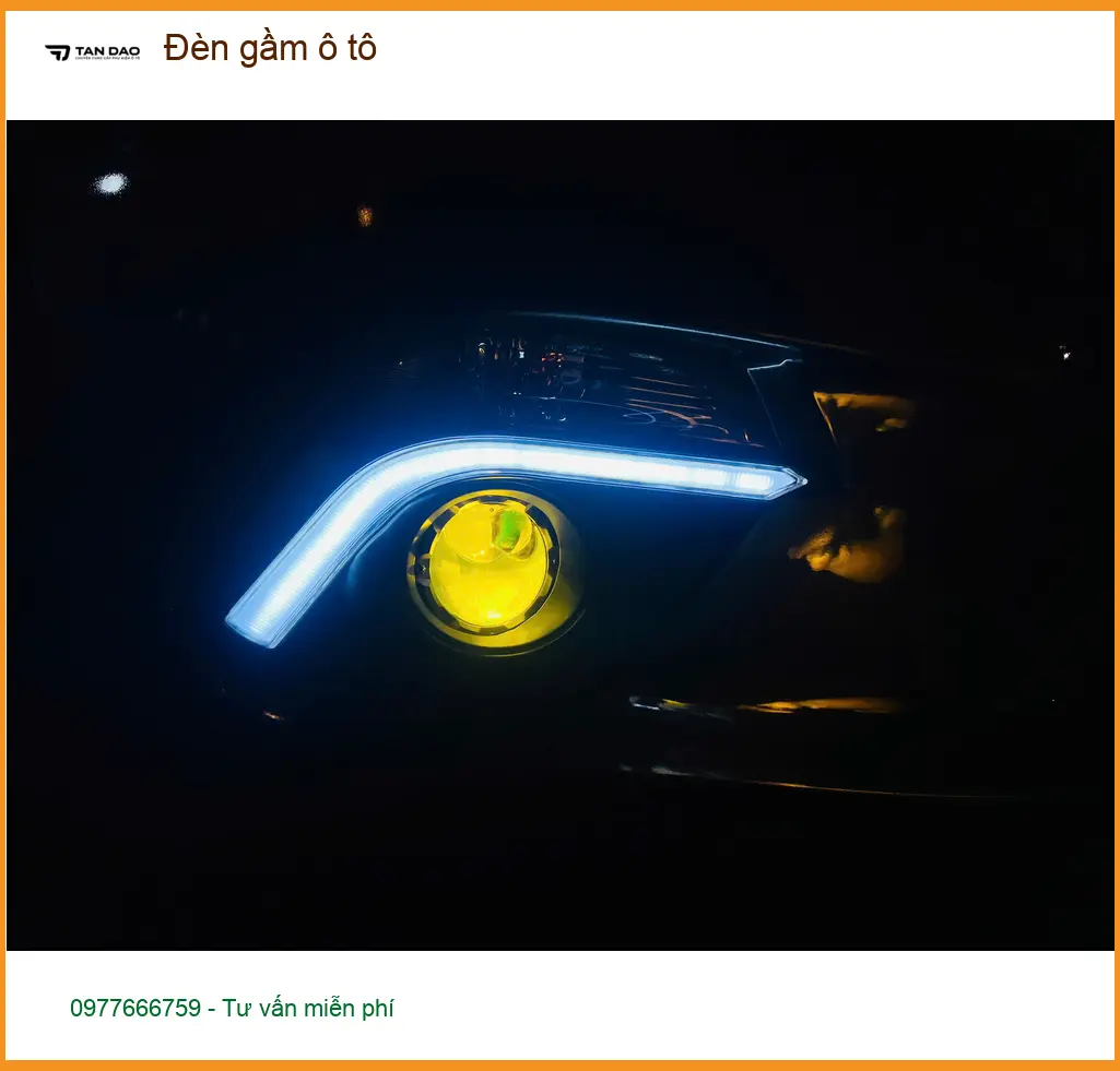 Anh Dũng lắp đèn gầm ô tô cho Hyundai Creta ở Quận 11 vì hay đi đường tối ảnh thực tế 4