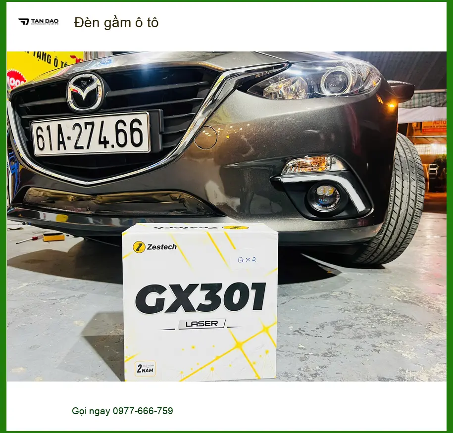 Anh Khôi độ đèn gầm ô tô Hyundai Creta tại Quận Tân Bình để tăng cường chiếu sáng