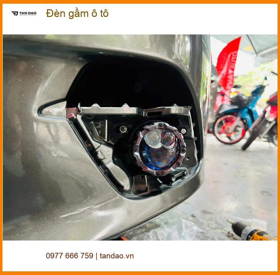 Anh Khôi độ đèn gầm ô tô Hyundai Creta tại Quận Tân Bình để tăng cường chiếu sáng ảnh thực tế 3