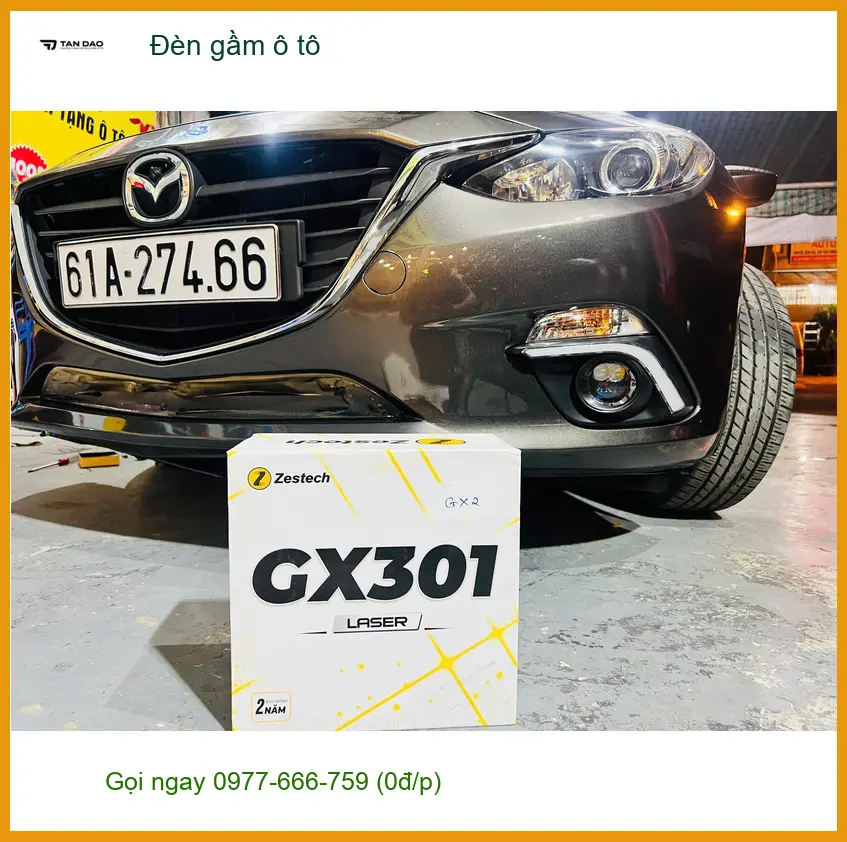 Chị Mai độ đèn gầm ô tô Suzuki XL7 tại Bình Thạnh để cải thiện tầm nhìn ảnh thực tế 4