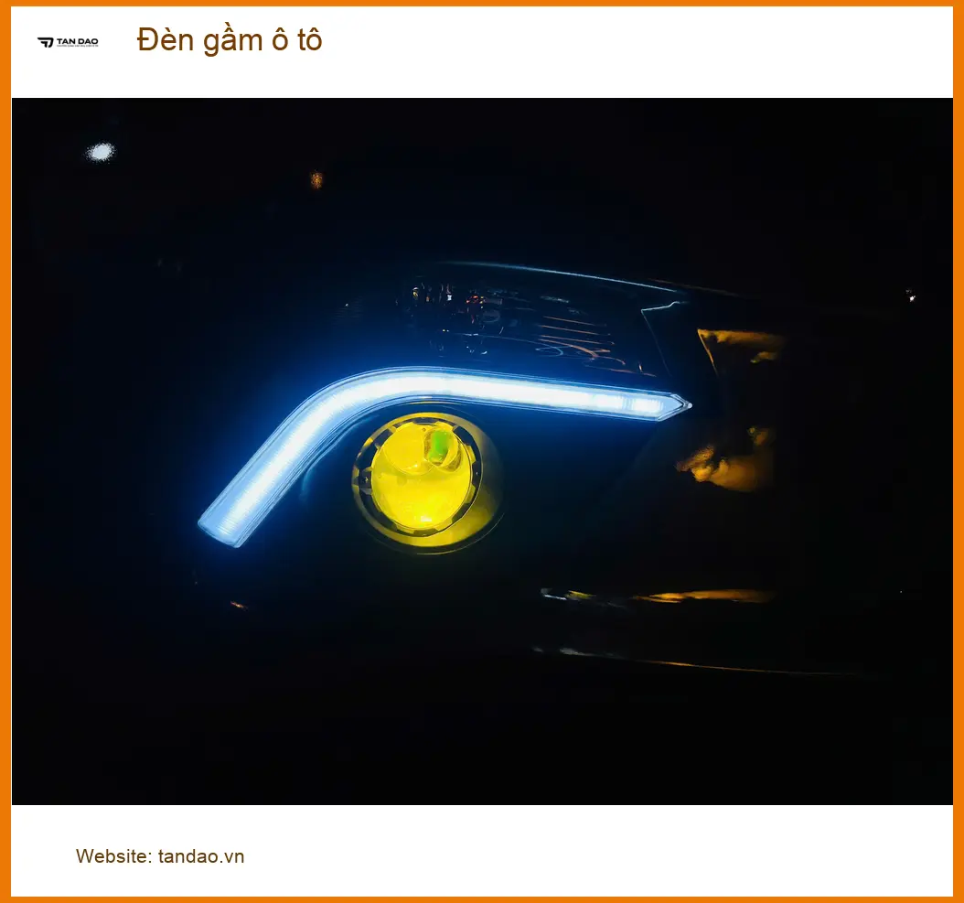 Anh Tùng lắp Đèn gầm ô tô cho Hyundai Accent tại Hóc Môn vì thường xuyên đi đường tối ảnh thực tế 2