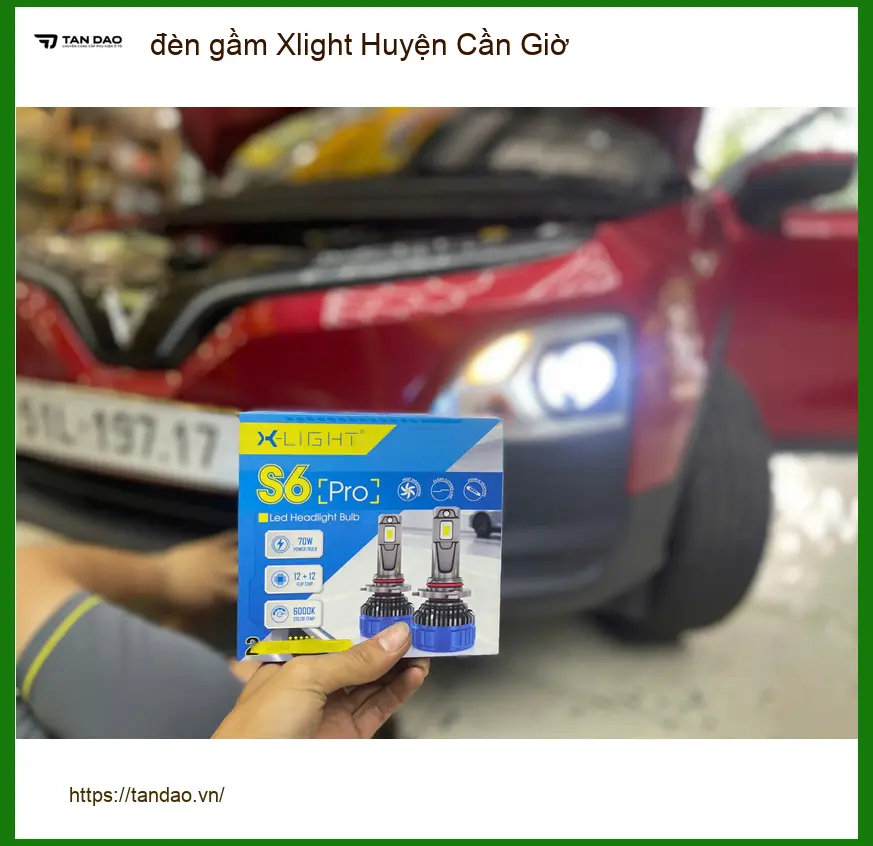 Trung Tâm Độ Đèn Ô Tô đèn gầm Xlight Huyện Cần Giờ - Nâng Cấp Chính Hãng ảnh thực tế 3
