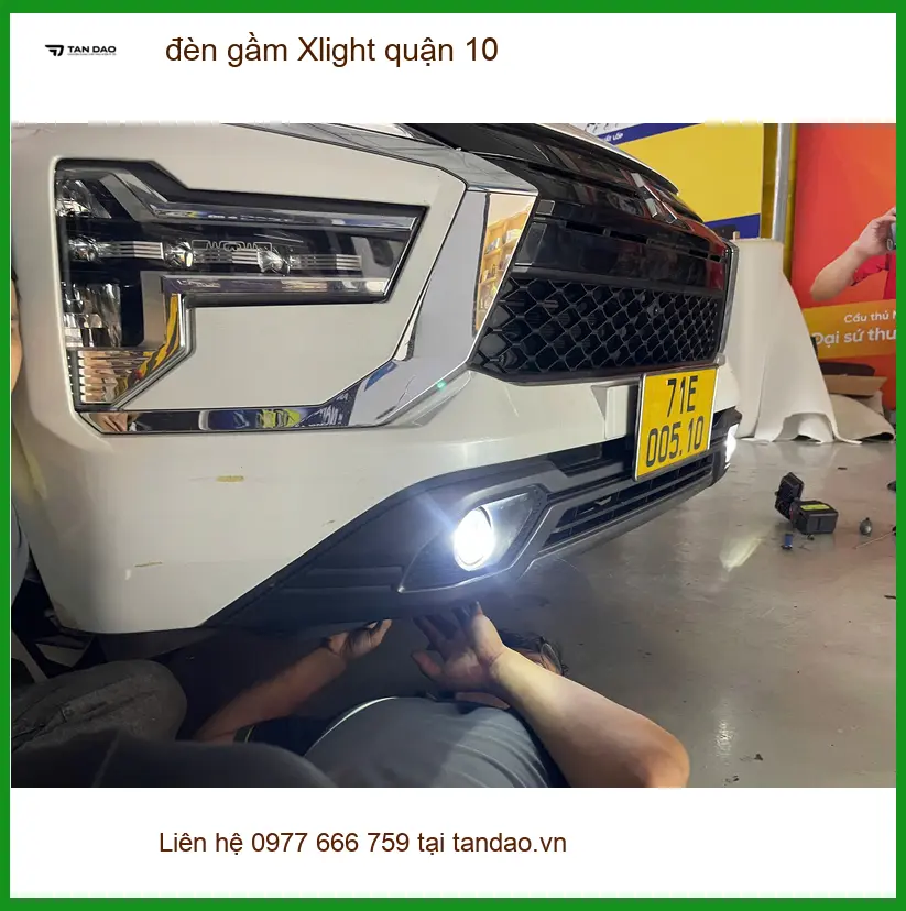 Trung Tâm Độ Đèn Ô Tô đèn gầm Xlight quận 10 - Nâng Cấp Chính Hãng ảnh thực tế 2