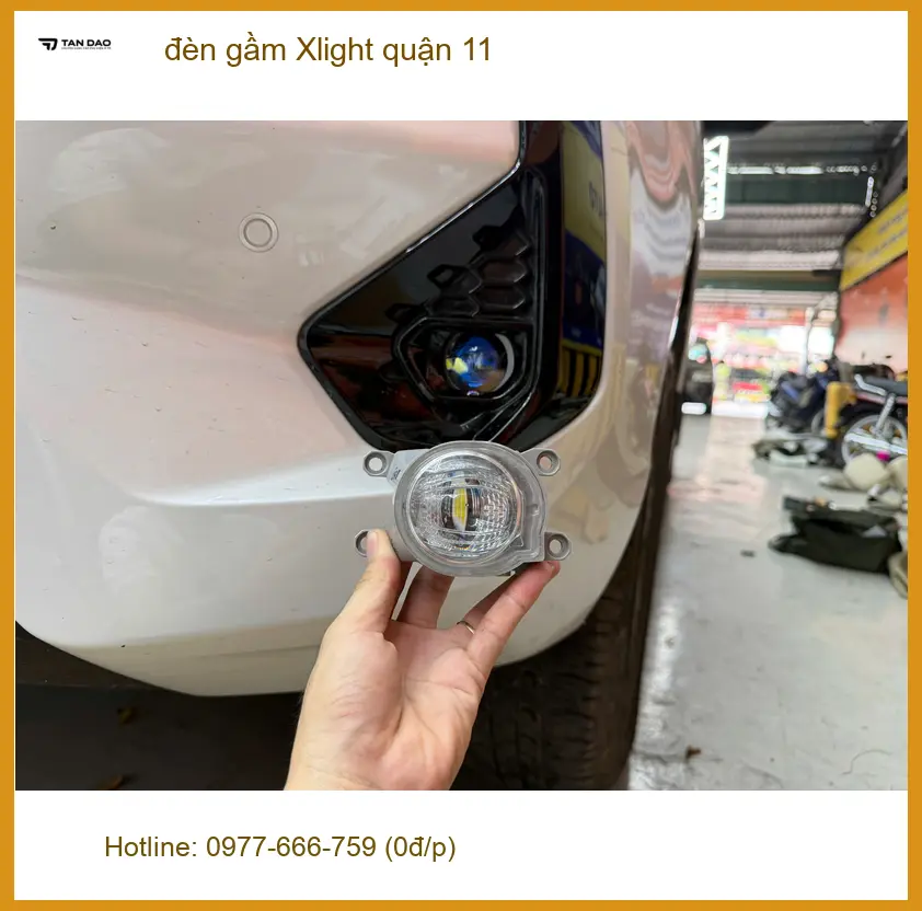 Trung Tâm Độ Đèn Ô Tô đèn gầm Xlight quận 11 - Nâng Cấp Chính Hãng ảnh thực tế 2