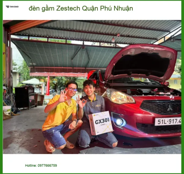 Cửa Hàng Độ Đèn Ô Tô đèn gầm Zestech Quận Phú Nhuận - Nâng Cấp Chính Hãng