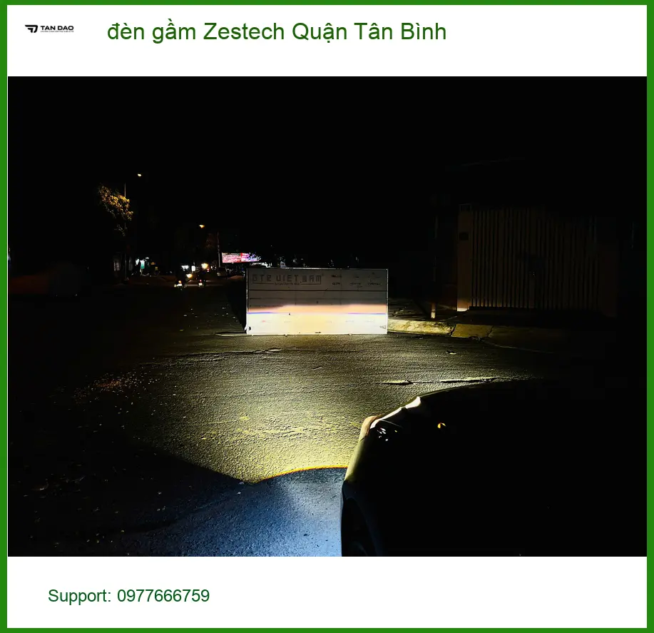 Địa Chỉ Độ Đèn Ô Tô đèn gầm Zestech Quận Tân Bình - Giá Tốt TPHCM ảnh thực tế 3