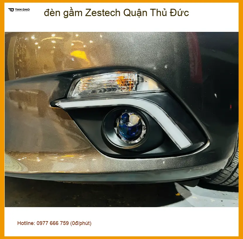Trung Tâm Độ Đèn Ô Tô đèn gầm Zestech Quận Thủ Đức - Nâng Cấp Chính Hãng ảnh thực tế 2