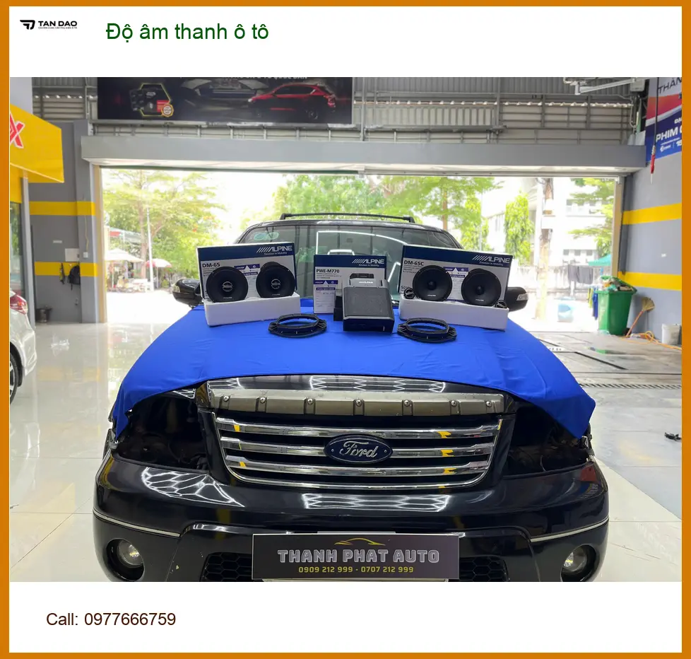 Anh Tùng độ âm thanh ô tô Hyundai Accent Quận 12 để trải nghiệm âm nhạc đỉnh cao ảnh thực tế 5