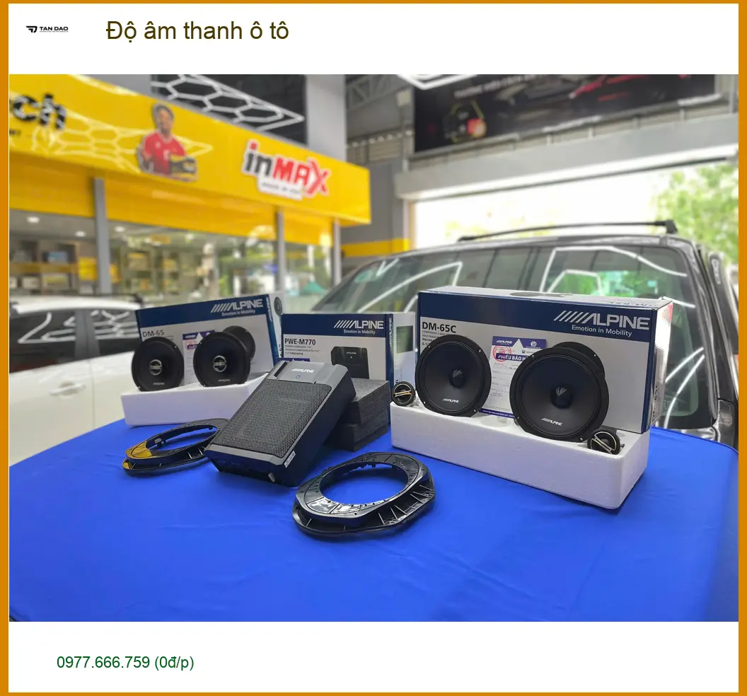 Anh Tùng độ âm thanh ô tô Hyundai Accent tại Quận Tân Bình để nâng tầm giải trí