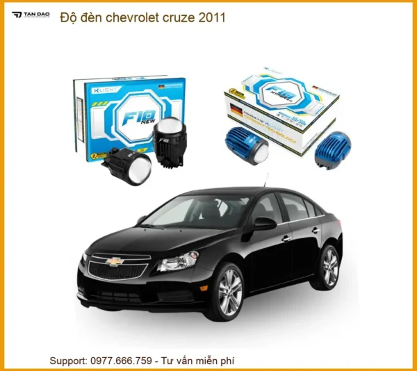 Độ đèn Chevrolet Cruze 2011 - Trung Tâm Lắp Đặt Đèn Nâng Cấp Uy Tín TPHCM