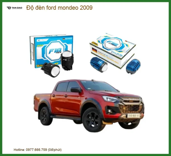 Dịch Vụ Độ Đèn Tăng Sáng Ford Mondeo 2009 - Trung Tâm Gắn Chính Hãng TPHCM