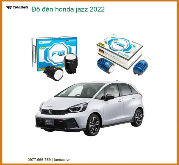 Dịch Vụ Độ Đèn Pha Honda Jazz 2022 - Địa Chỉ Lắp Đặt Chính Hãng Uy Tín TPHCM