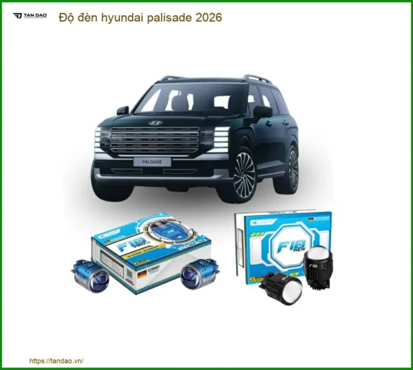 Nâng Cấp Đèn Pha Led Hyundai Palisade 2026 - Địa Chỉ Lắp Đặt Chính Hãng TPHCM