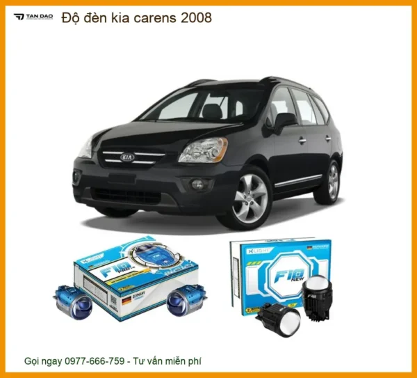 Độ Đèn Bi Gầm Kia Carens 2008 - Địa Chỉ Nâng Cấp Chính Hãng TPHCM