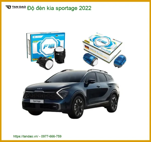 Dịch Vụ Độ Đèn Bi Led Kia Sportage 2022 - Địa Chỉ Lắp Đặt Uy Tín TPHCM