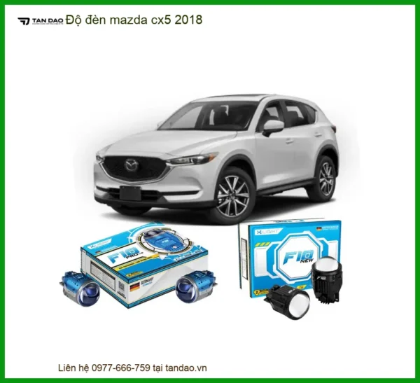 Độ Đèn Bi LED Laser Mazda CX5 2018 - Trung Tâm Nâng Cấp Uy Tín TPHCM