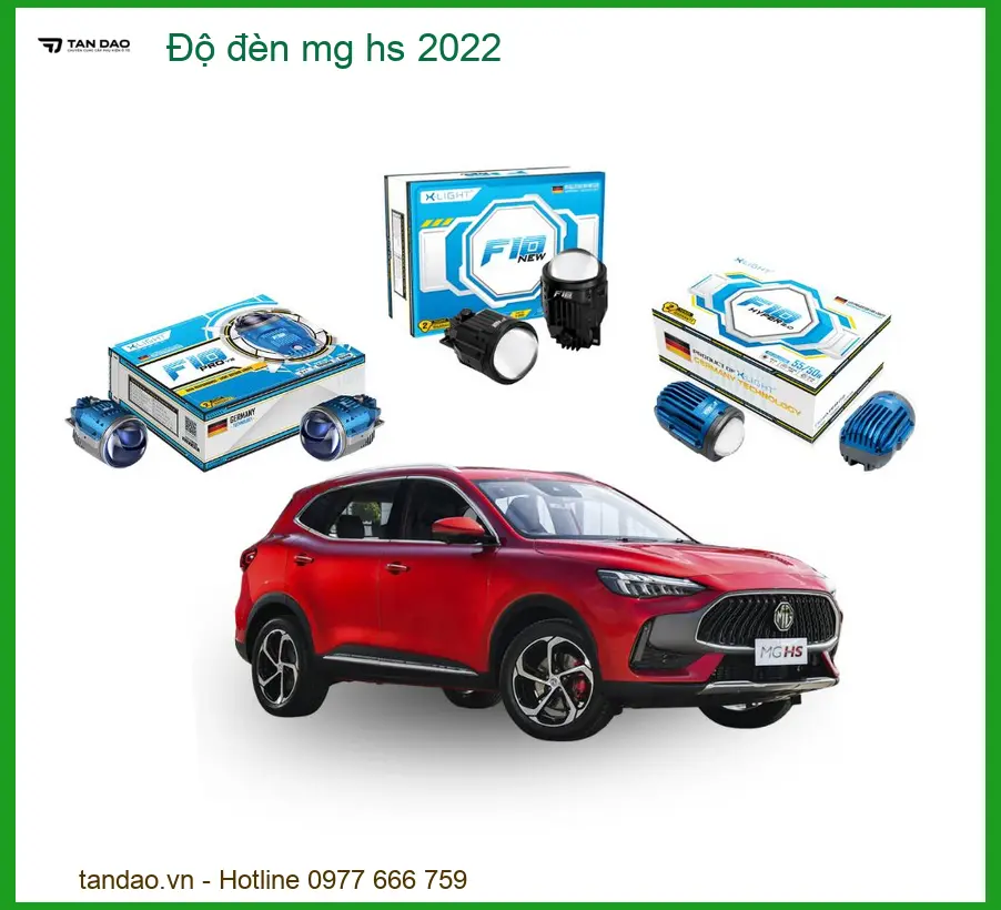 Độ Đèn Bi LED MG HS 2022 - Địa Chỉ Lắp Đặt Đèn Uy Tín Chính Hãng TPHCM