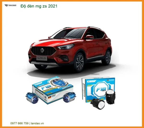 Dịch Vụ Độ Đèn Bi LED MG ZS 2021 - Trung Tâm Lắp Đặt Chính Hãng TPHCM
