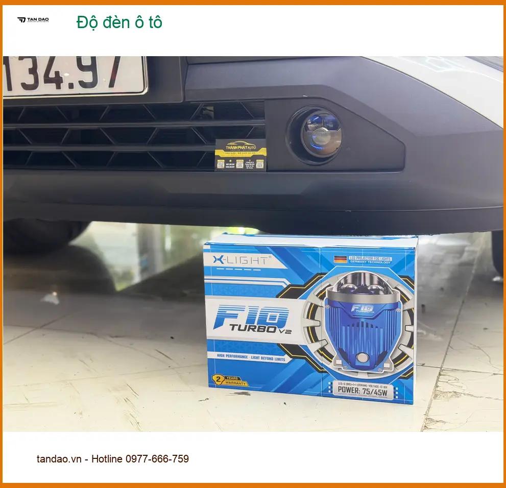 Nơi Độ Đèn Ô Tô Hyundai Accent Uy Tín Cho Chị Thảo Tại Quận Bình Thạnh ảnh thực tế 4