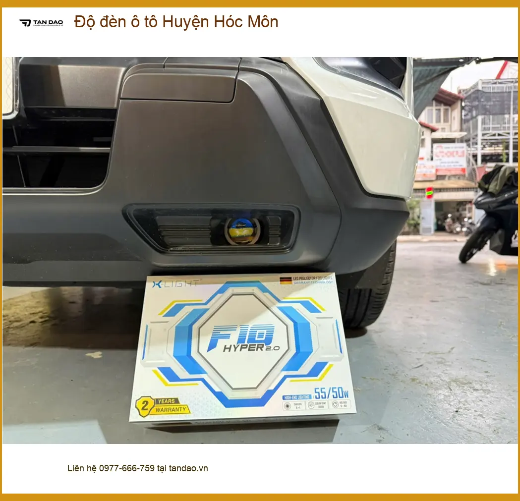 Địa Chỉ Độ Đèn Ô Tô đèn ô tô Huyện Hóc Môn - Lắp Đặt Uy Tín TPHCM ảnh thực tế 3