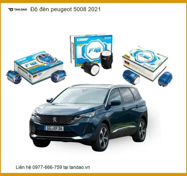 Độ Đèn Peugeot 5008 2021 - Nơi Lắp Đặt Chính Hãng Giá Tốt TPHCM
