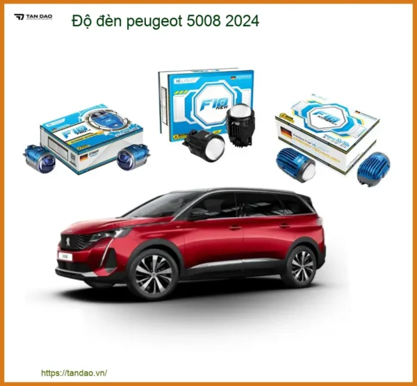 Độ đèn Peugeot 5008 2024 - Nơi Độ Đèn Peugeot 5008 Uy Tín TPHCM