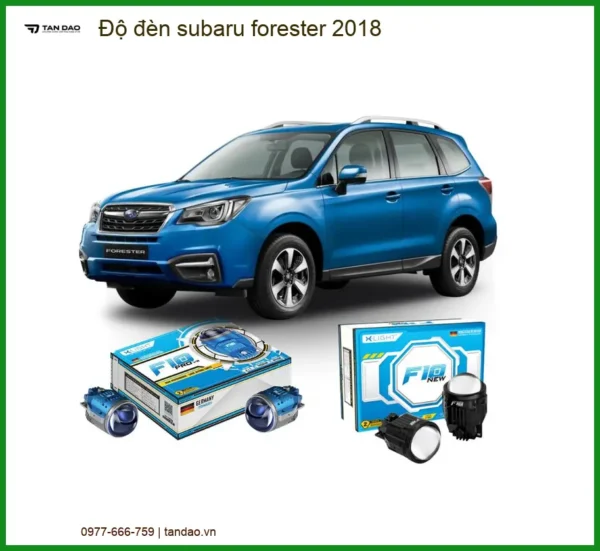 Dịch Vụ Độ Đèn Bi LED Subaru Forester 2018 - Địa Chỉ Lắp Đặt Chính Hãng TPHCM