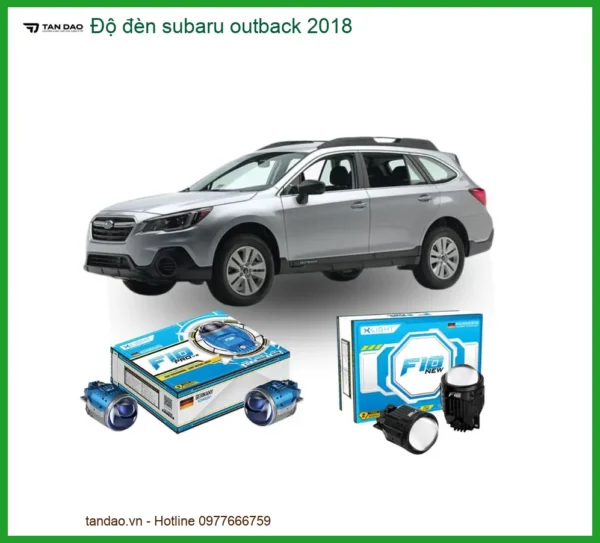 Nâng Cấp Đèn Bi LED Subaru Outback 2018 - Địa Chỉ Lắp Đặt Uy Tín TPHCM