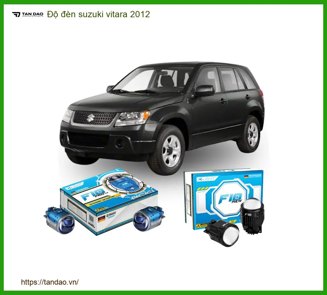 Độ Đèn Suzuki Vitara 2012 - Địa Chỉ Nâng Cấp Đèn Chính Hãng Uy Tín TPHCM