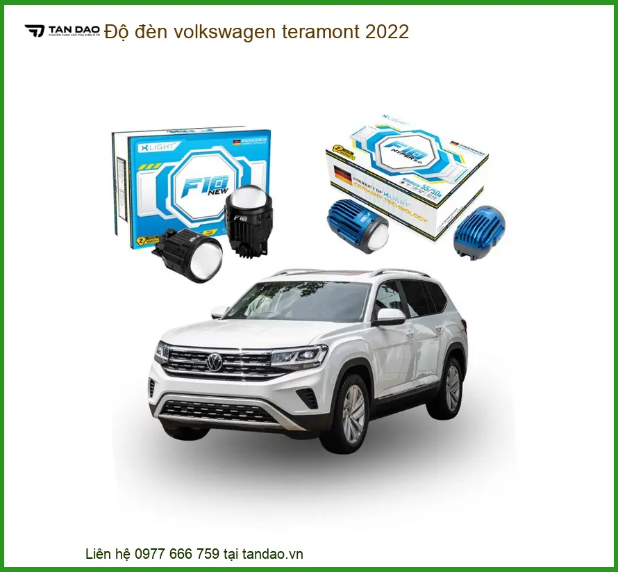 Độ Đèn Volkswagen Teramont 2022 - Trung Tâm Lắp Đặt Nâng Cấp Uy Tín TPHCM